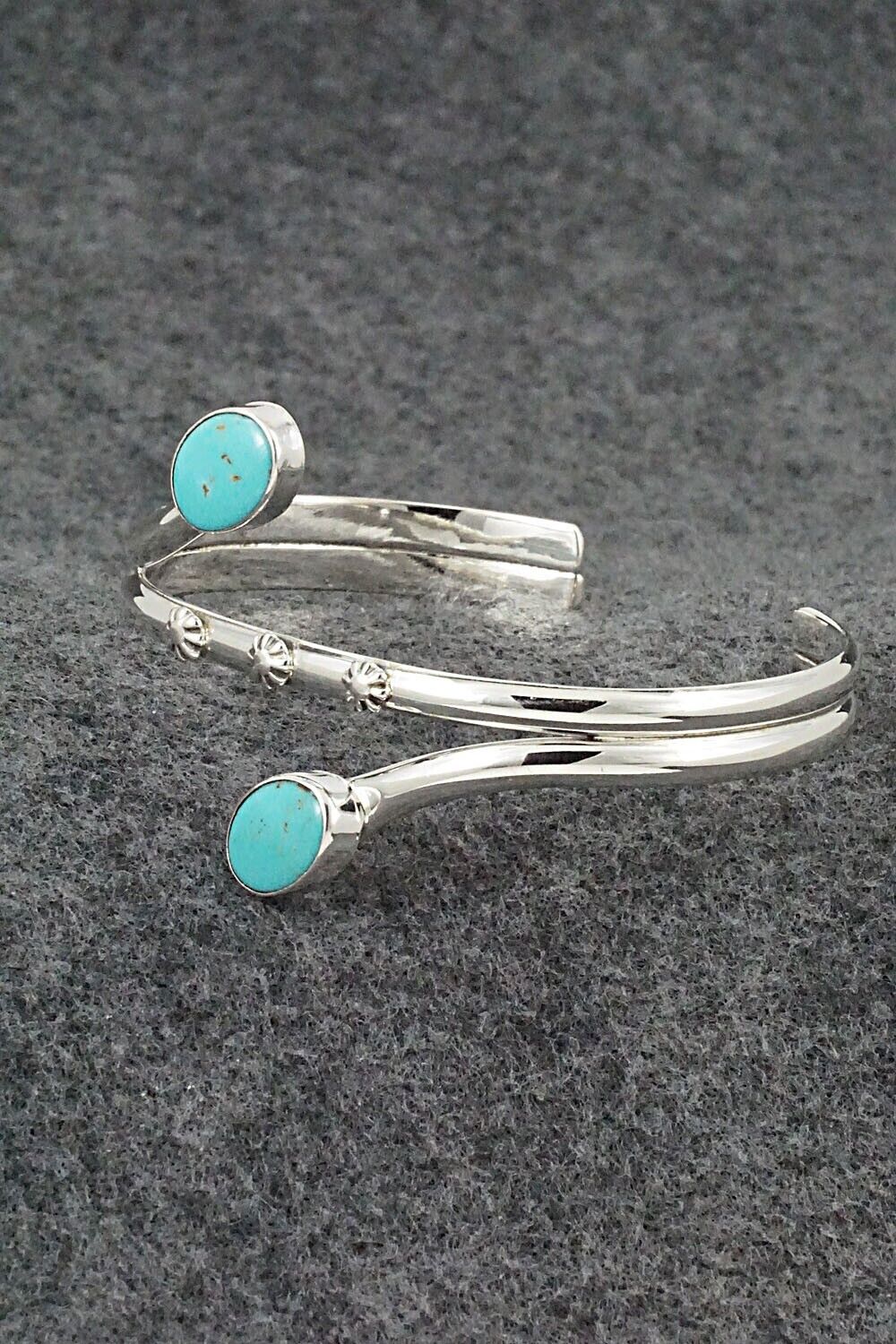 Turquoise & Sterling Silver Bracelet - Thomas Yazzie