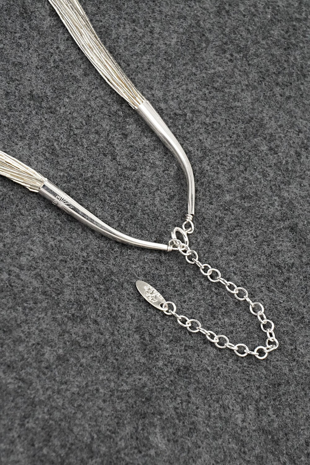 Liquid Silver Necklace - Sterling Silver 24"