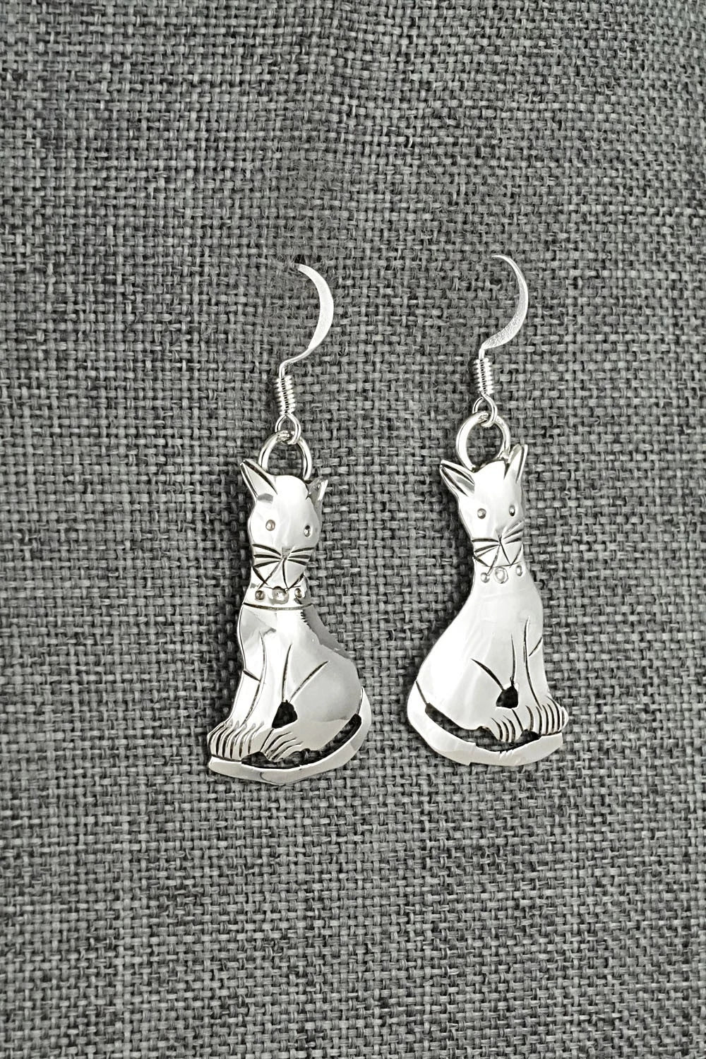 Sterling Silver Earrings - Louise Yazzie