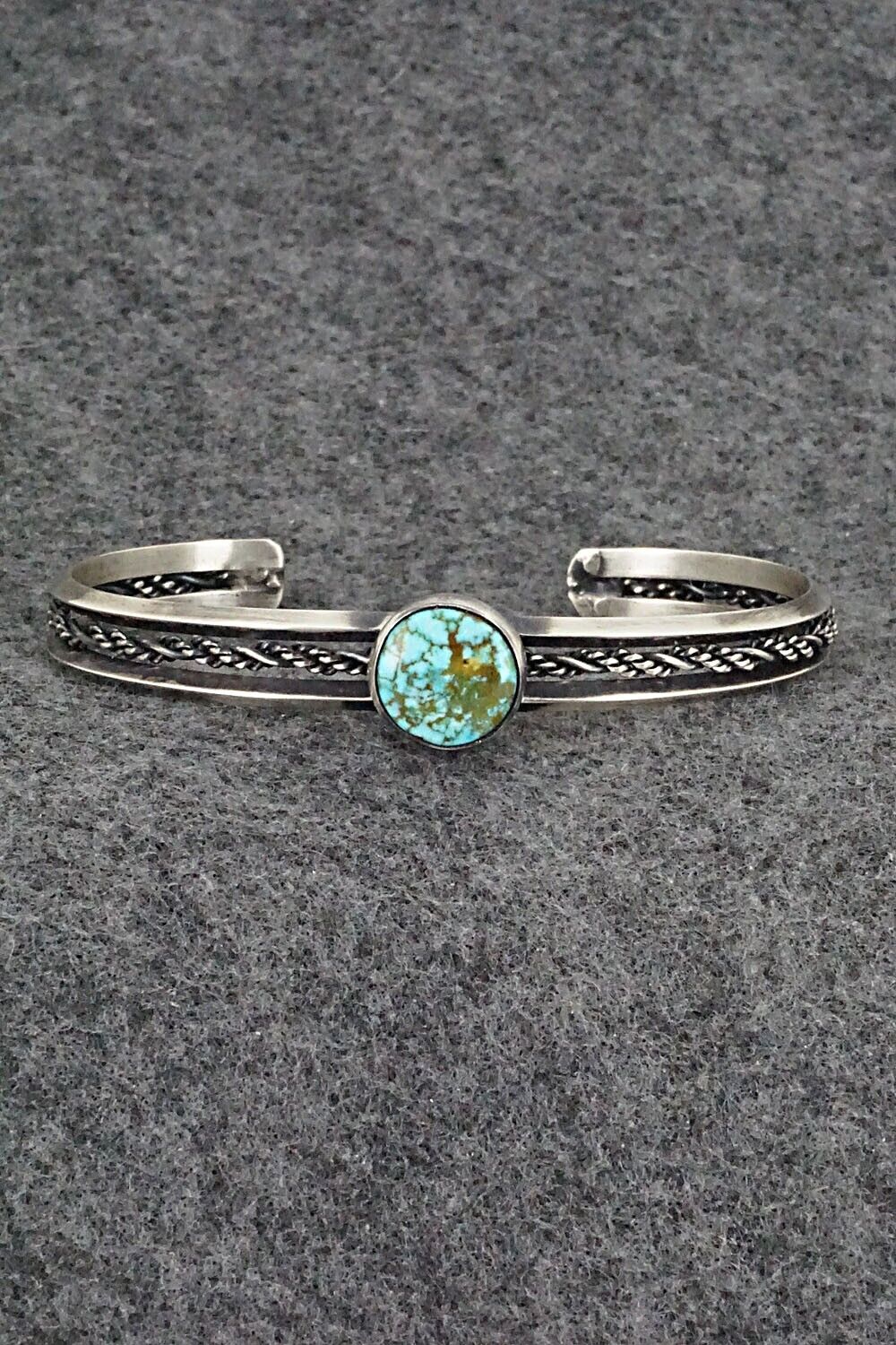 Turquoise & Sterling Silver Bracelet - Henry Mariano
