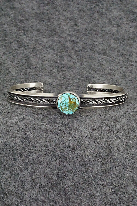 Turquoise & Sterling Silver Bracelet - Henry Mariano