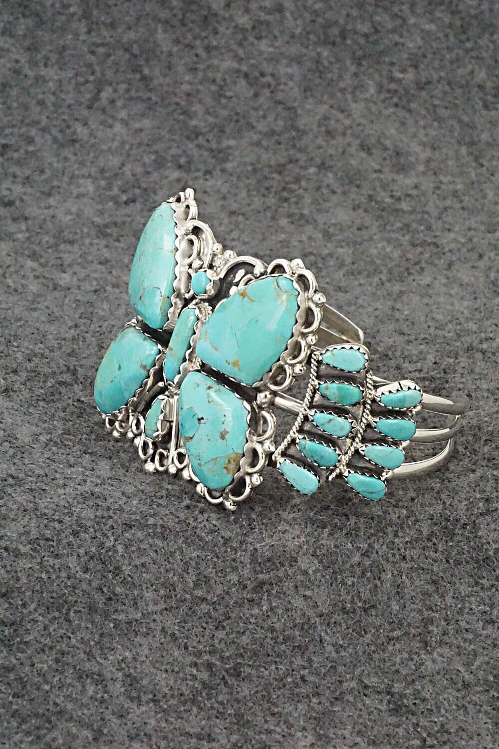 Turquoise & Sterling Silver Bracelet - Zeita Begay