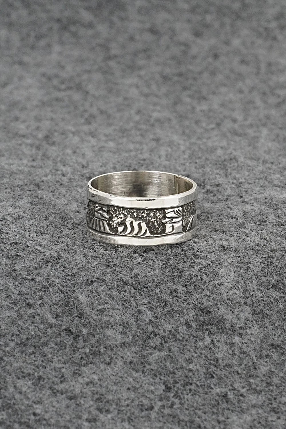 Sterling Silver Ring - Elaine Becenti - Size 10