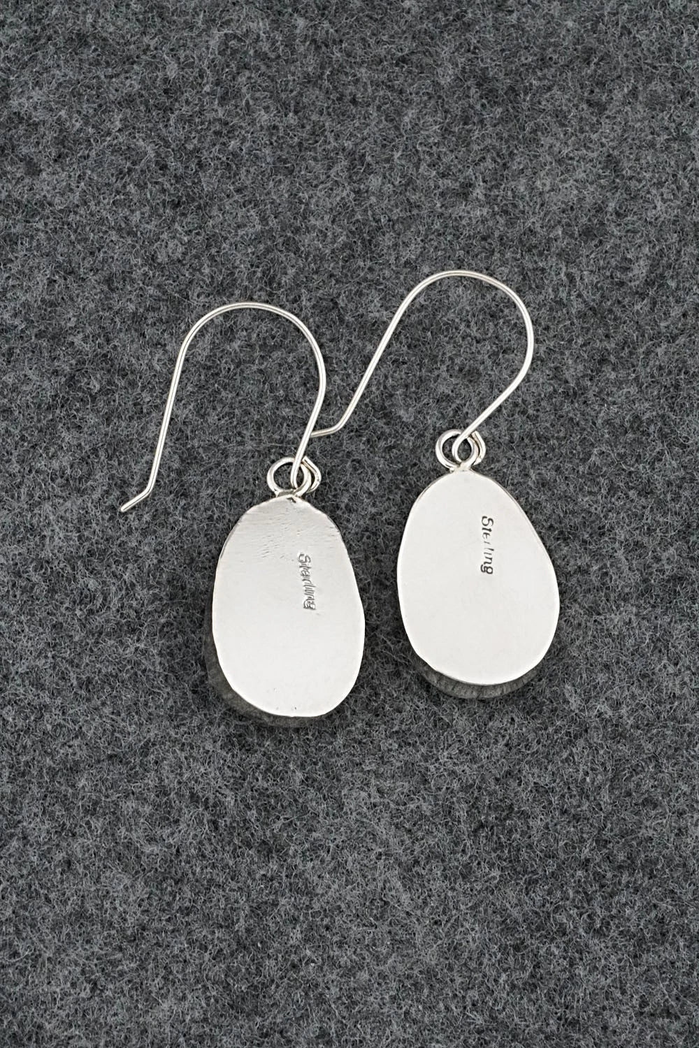Turquoise & Sterling Silver Earrings - Rosemary Saunders
