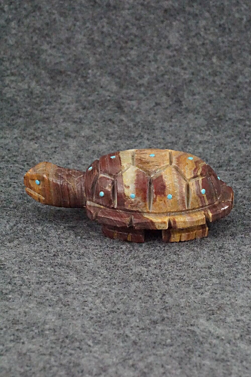 Tortoise Turtle Zuni Fetish Carving - Douglas Martza