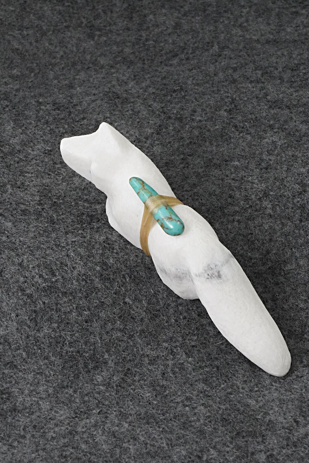 Wolf Zuni Fetish Carving - Herbert Halate