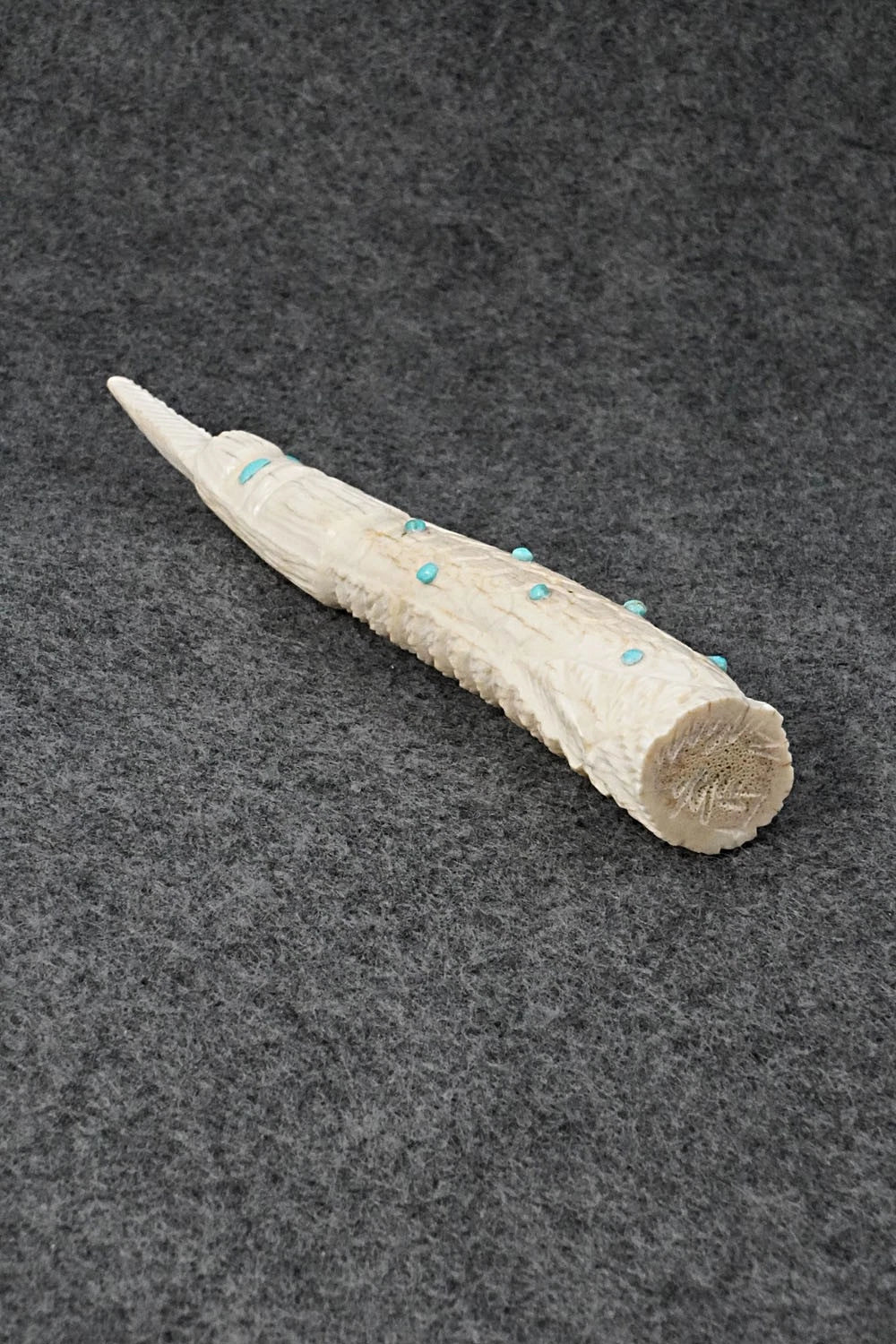 Corn Maiden Zuni Fetish Carving - Garrick Weeka