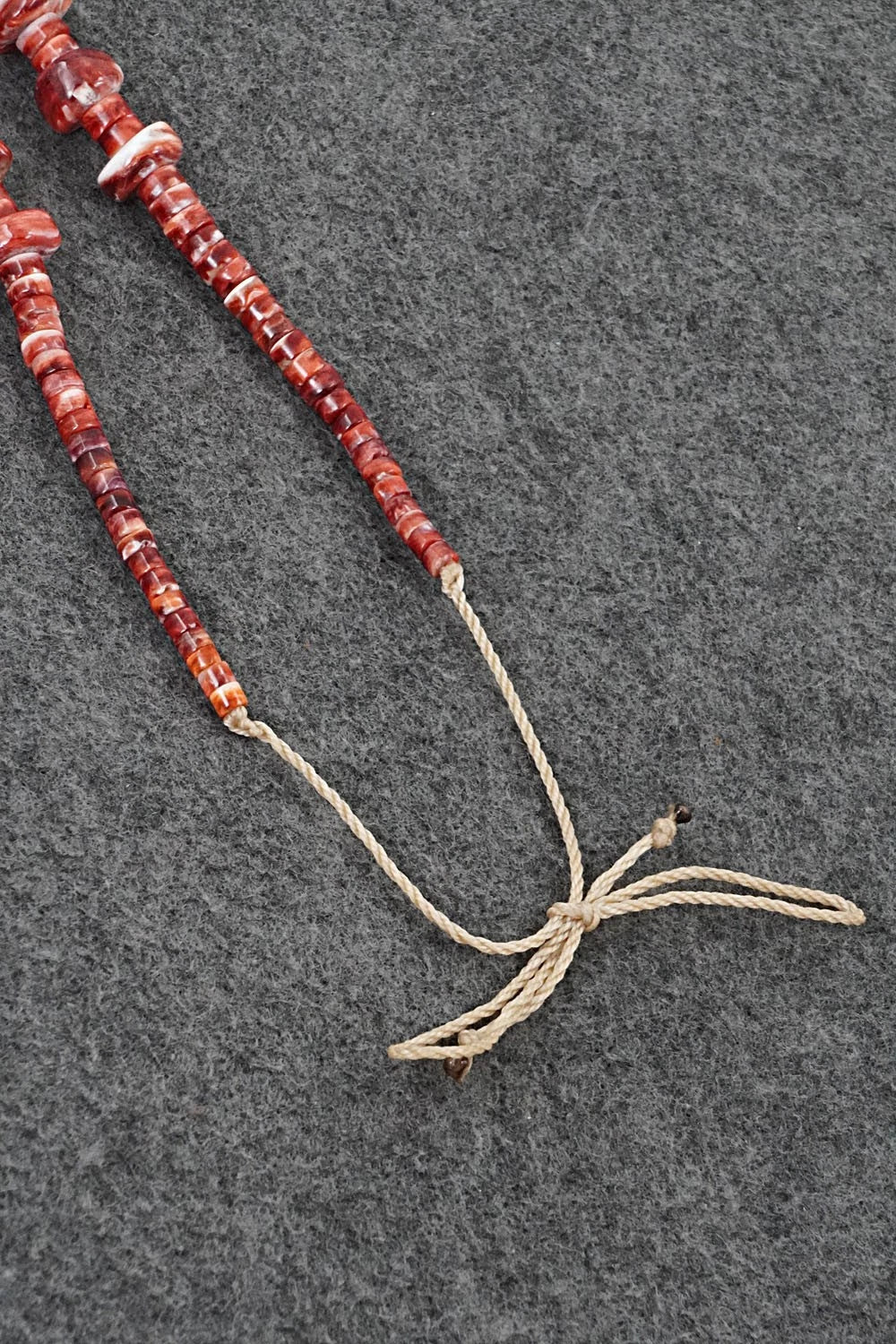 Turquoise & Spiny Oyster Necklace - Lupe Lovato