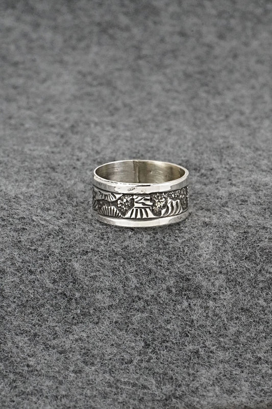 Sterling Silver Ring - Elaine Becenti - Size 10