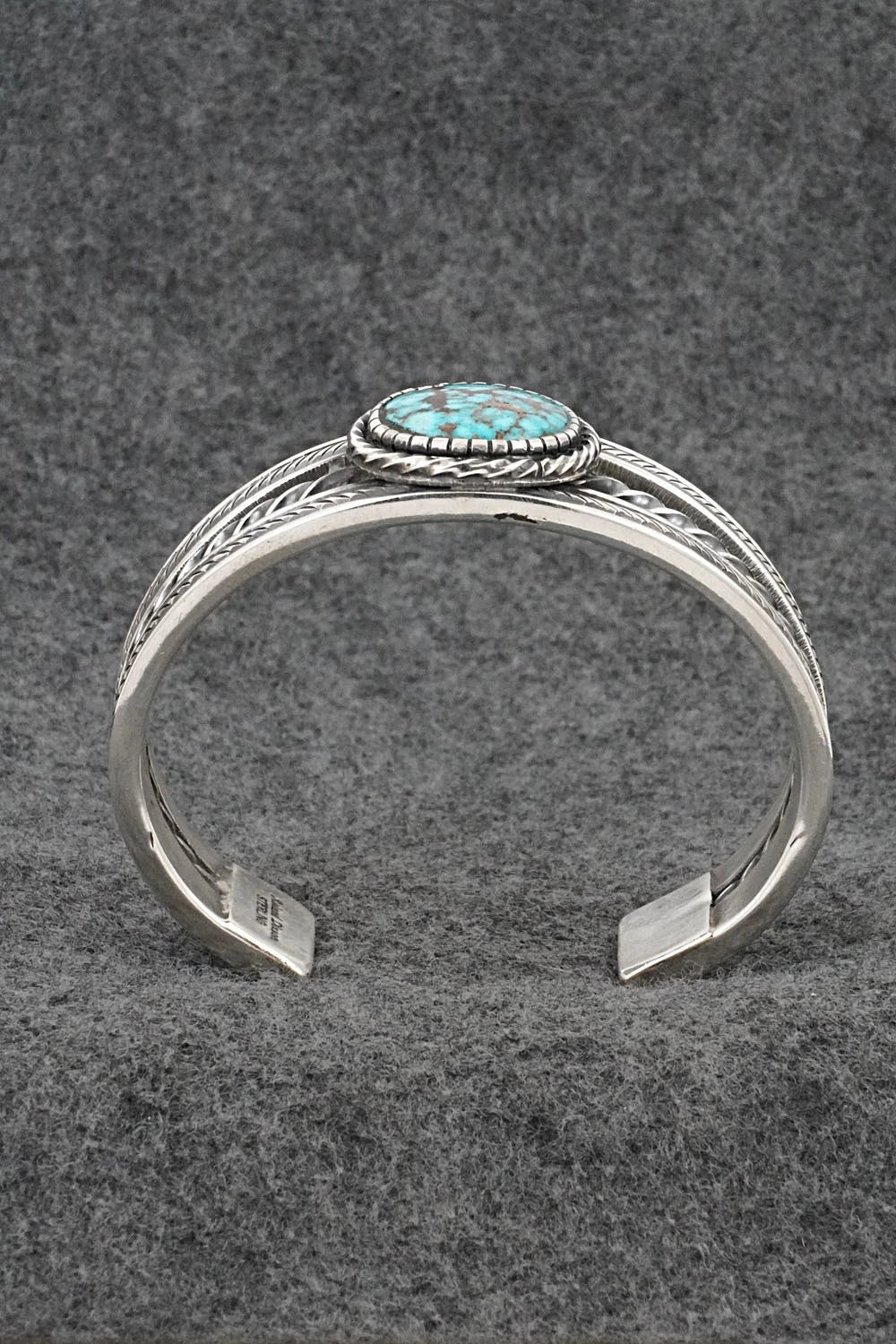 Turquoise & Sterling Silver Bracelet - Roland Dixon
