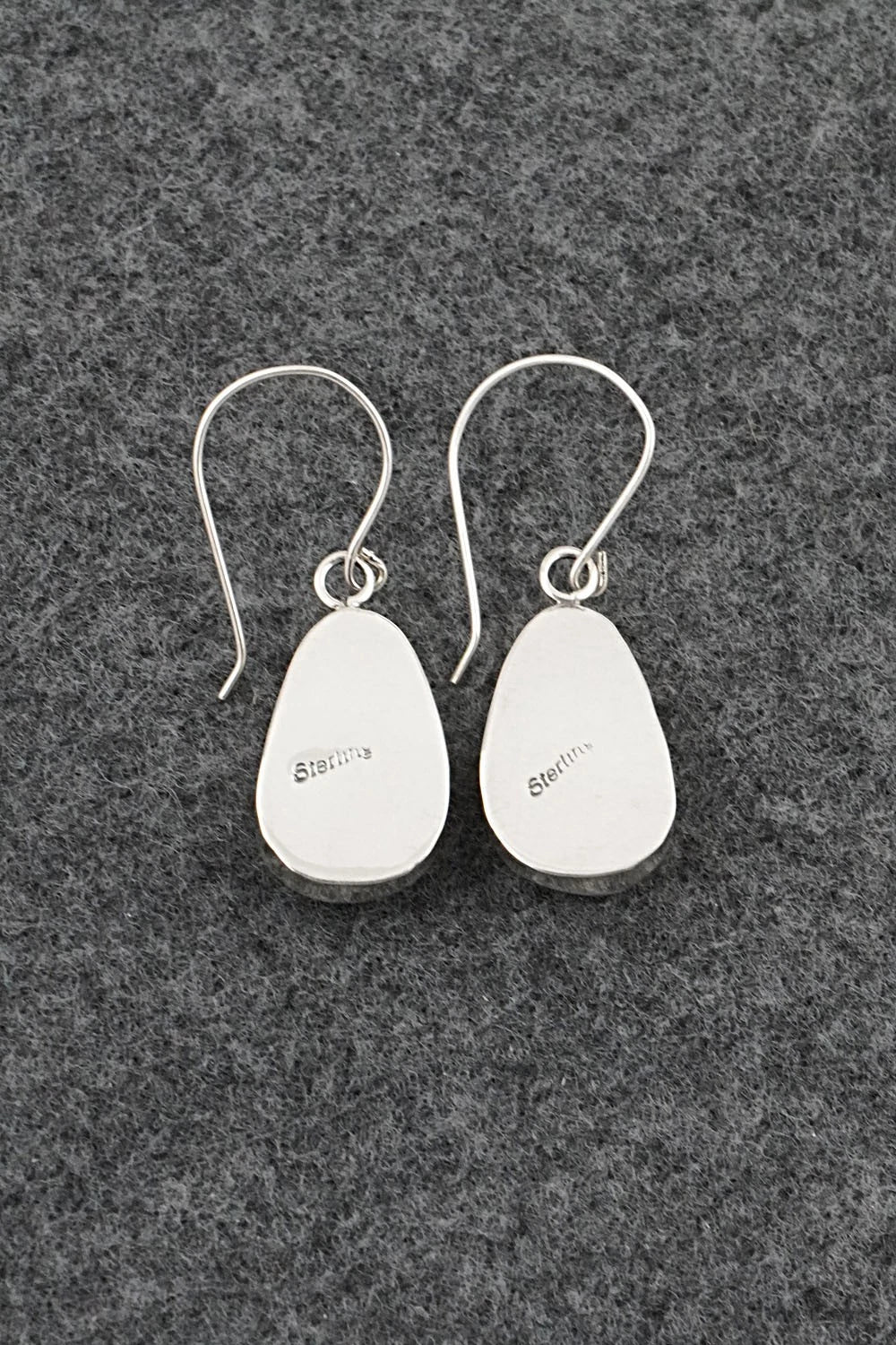 Turquoise & Sterling Silver Earrings - Rosemary Saunders
