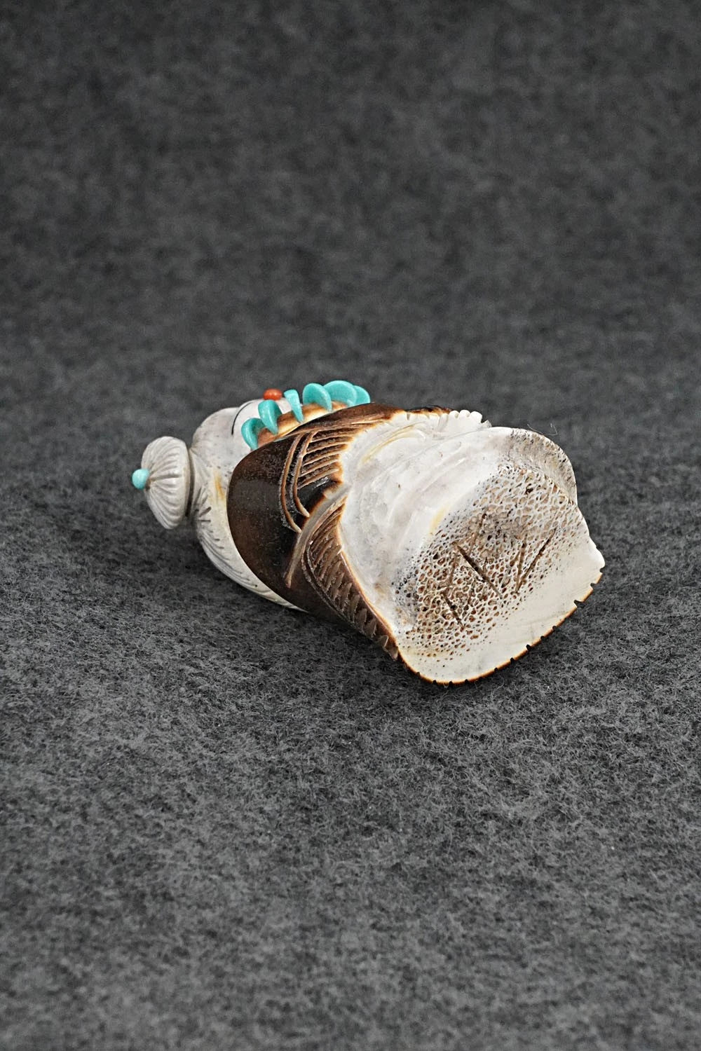 Corn Maiden Zuni Fetish Carving - Claudia Peina