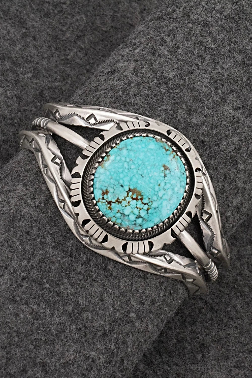 Turquoise & Sterling Silver Bracelet - Randy Boyd