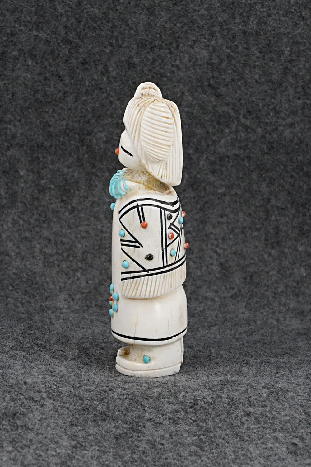Corn Maiden Zuni Fetish Carving - Claudia Peina