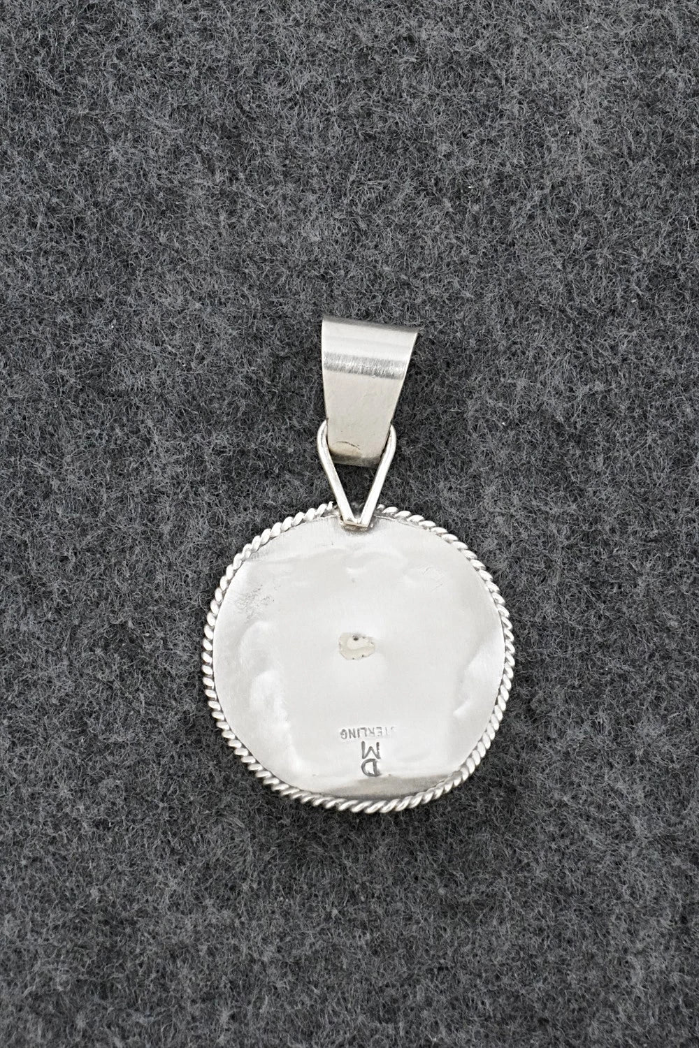 Turquoise & Sterling Silver Pendant - Davey Morgan