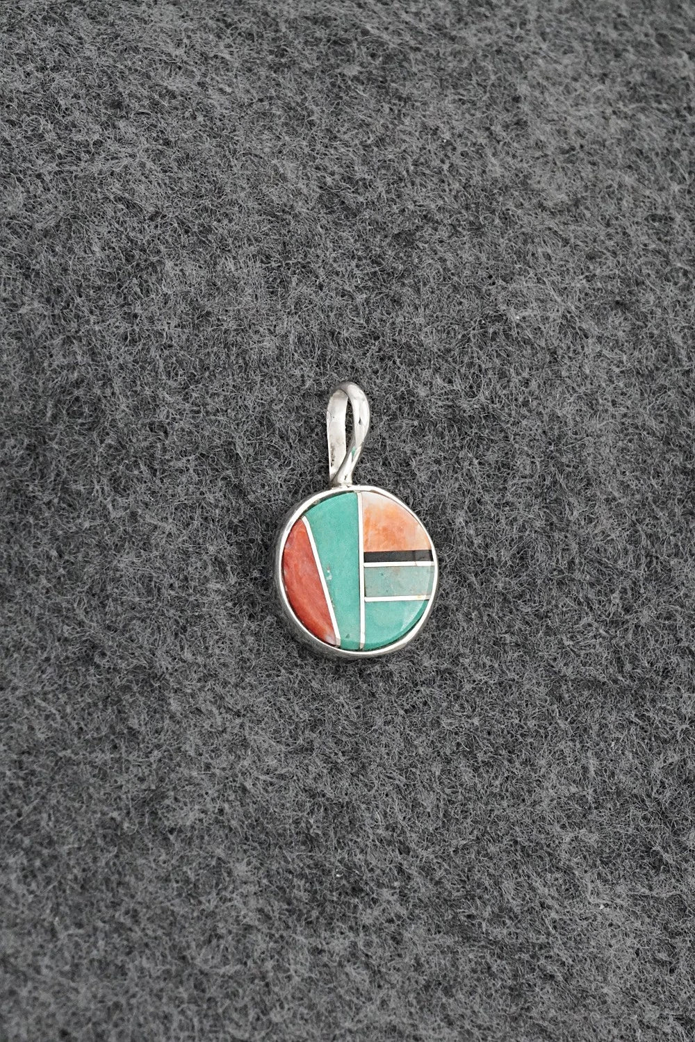 Multi-Stone & Sterling Silver Pendant - Joseph Martinez