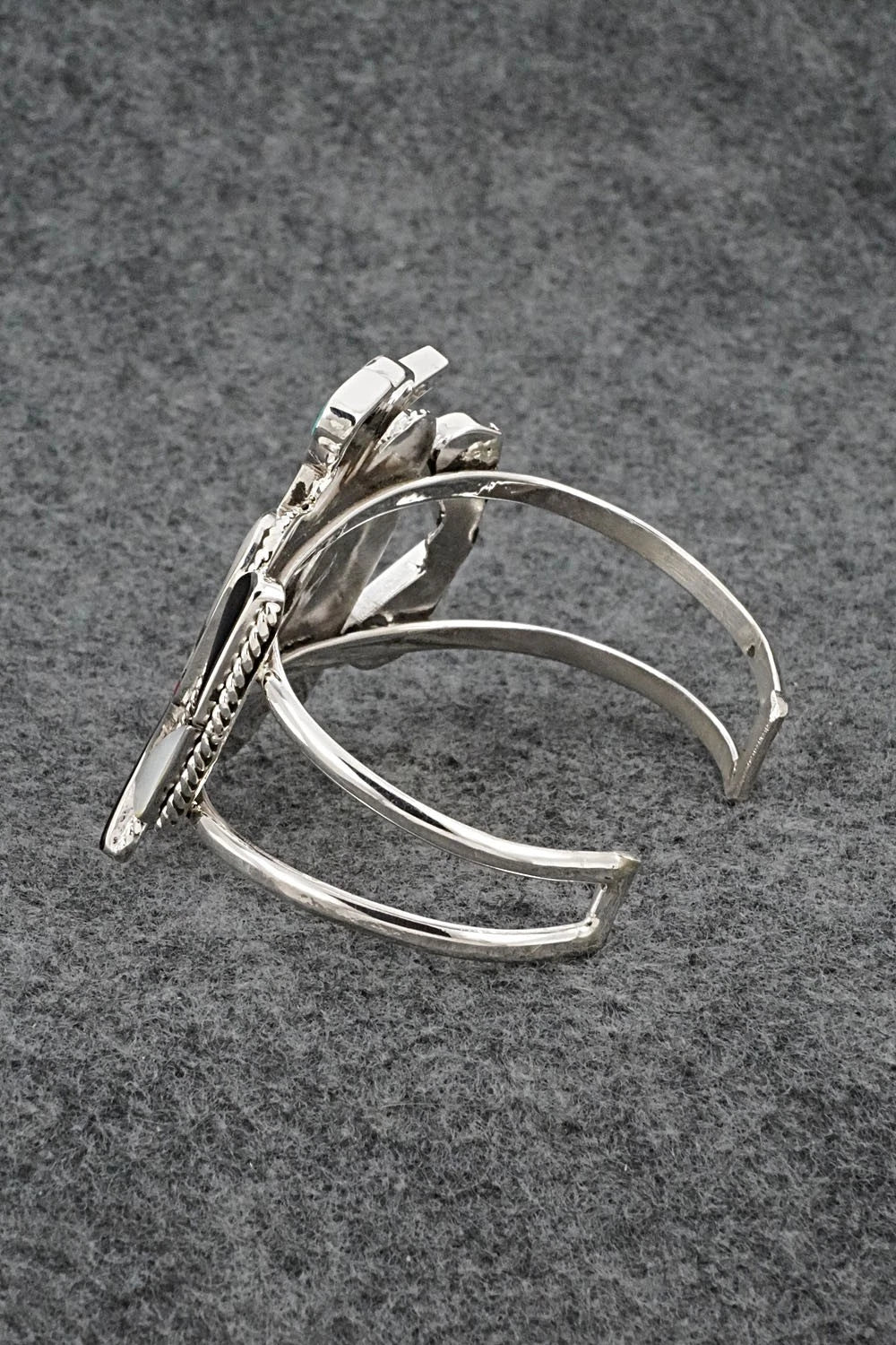 Multi-Stone & Sterling Silver Bracelet - Corraine Shack