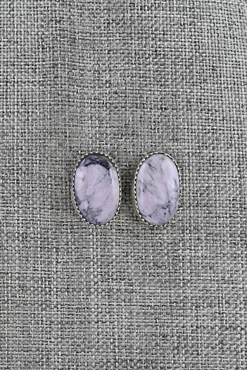 Morado & Sterling Silver Earrings - Murray Hannaweeka