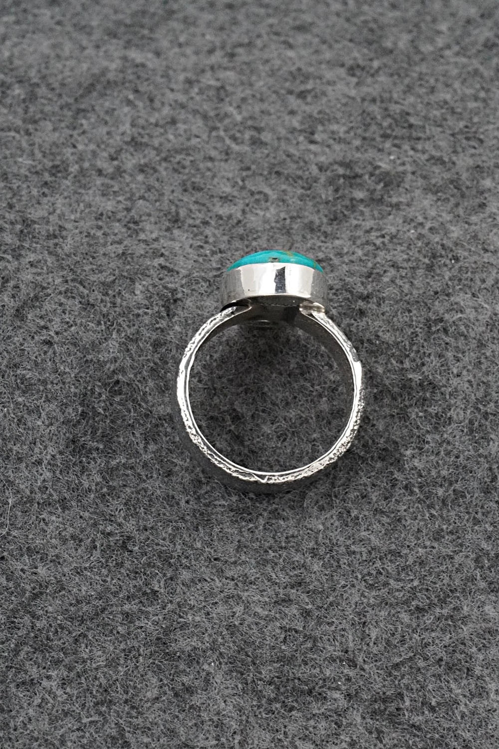 Turquoise & Sterling Silver Ring - Cody Noble - Size 8.5