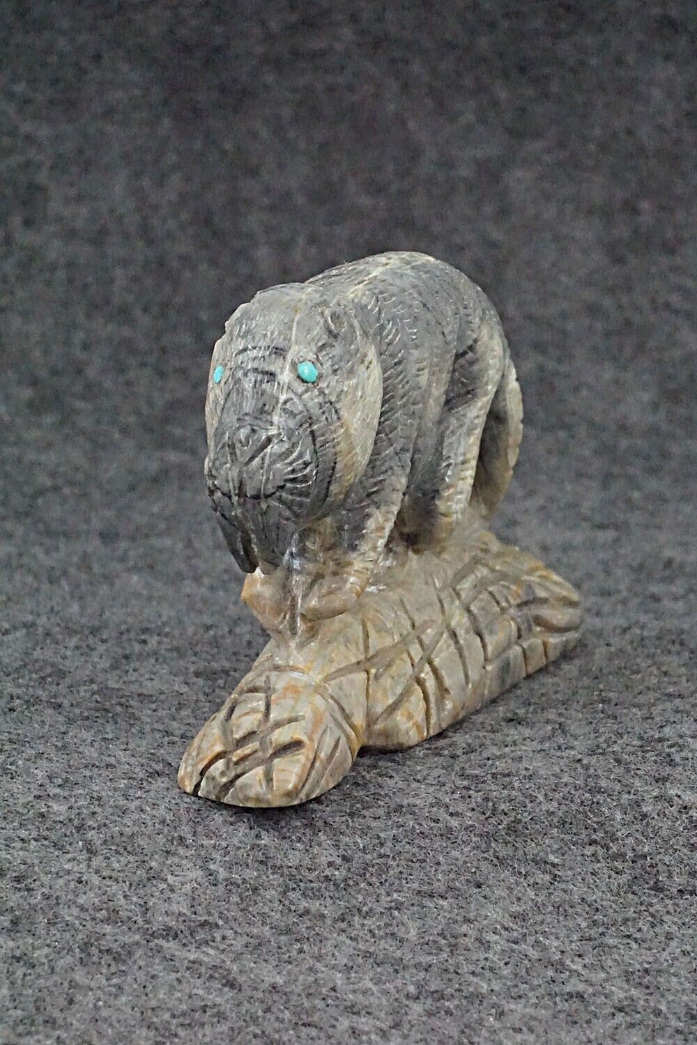 Beaver Zuni Fetish Carving - David Cheama