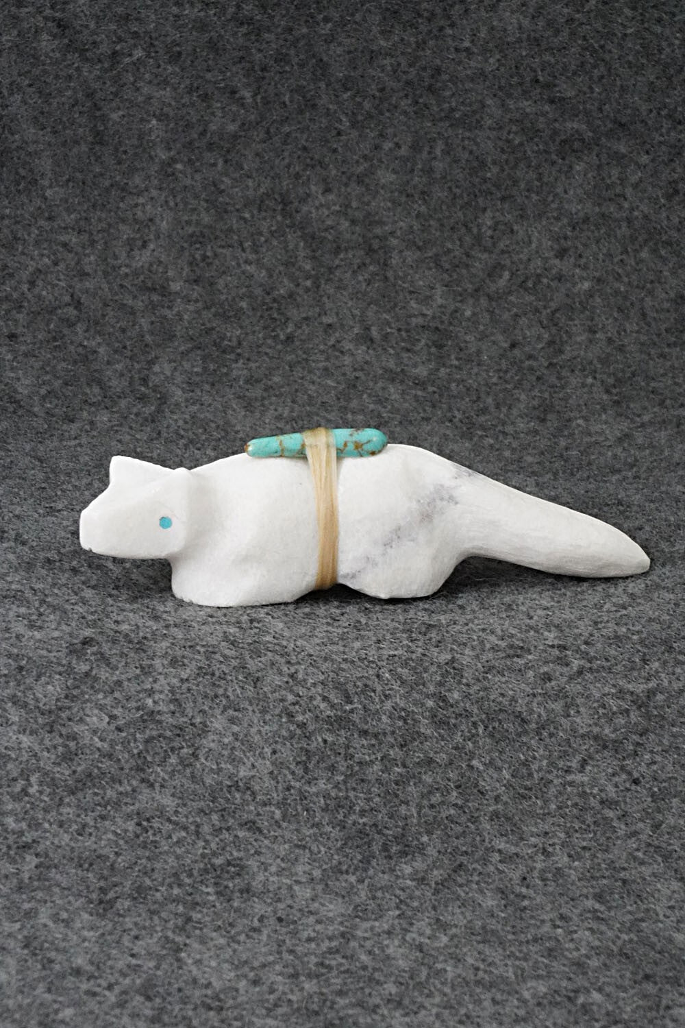 Wolf Zuni Fetish Carving - Herbert Halate