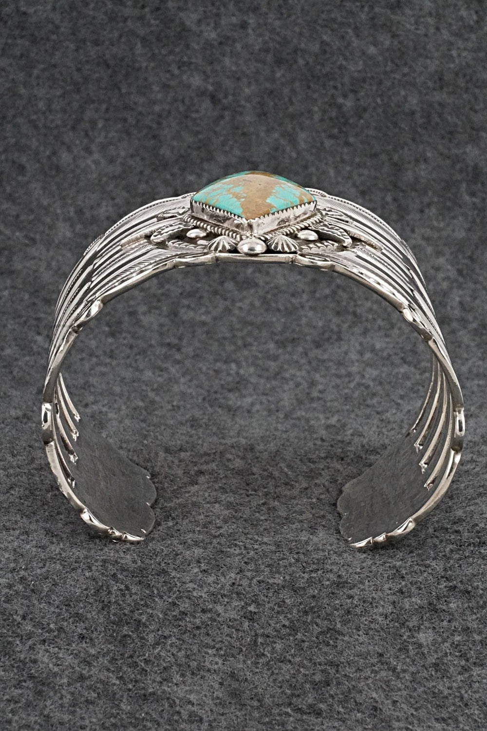 Turquoise & Sterling Silver Bracelet - Roland Dixson