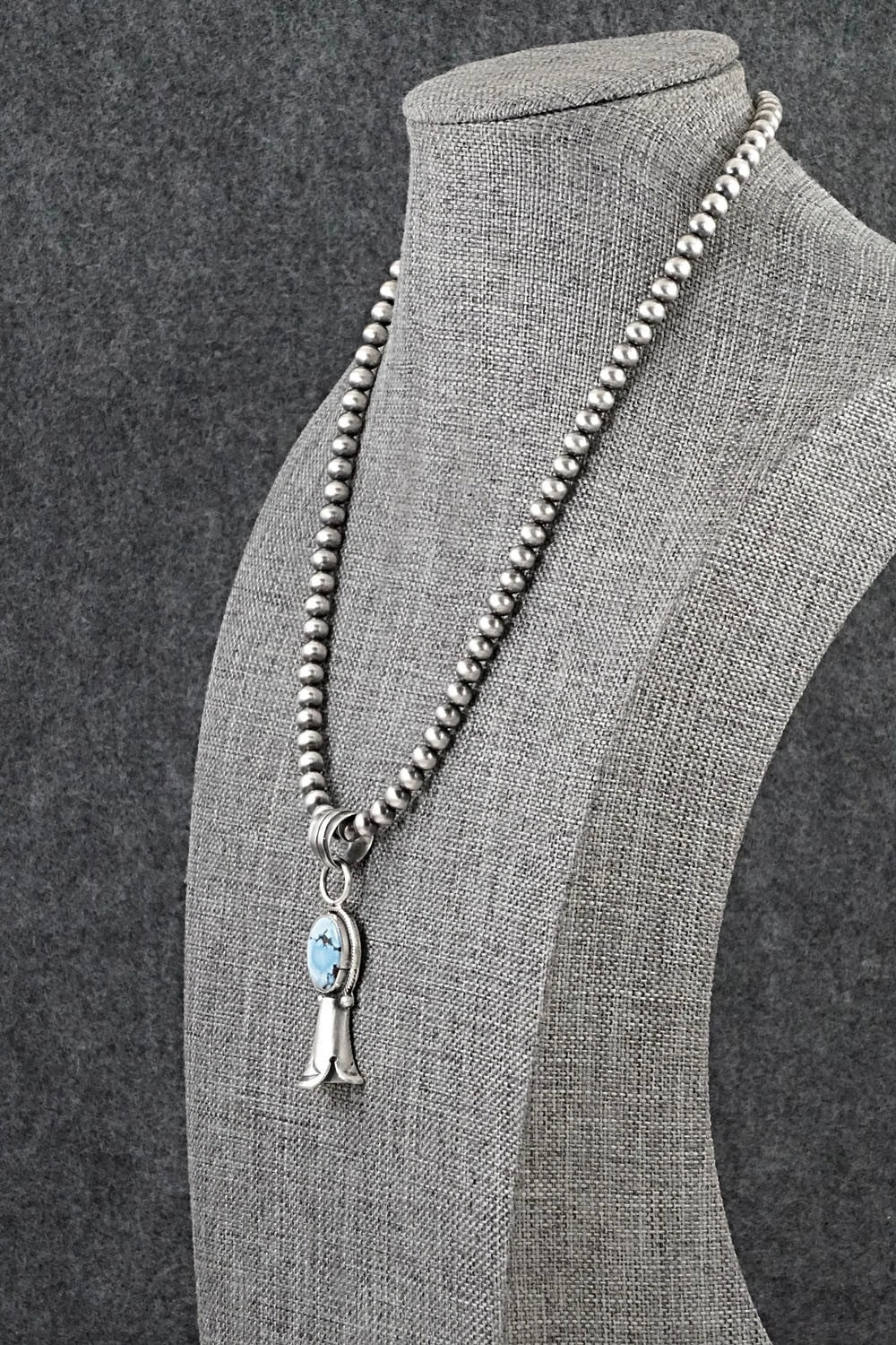 Turquoise & Sterling Silver Necklace - Sharon McCarthy