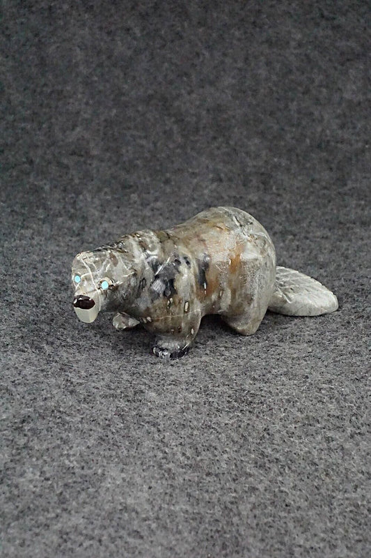Beaver Zuni Fetish Carving - Freddie Leekya