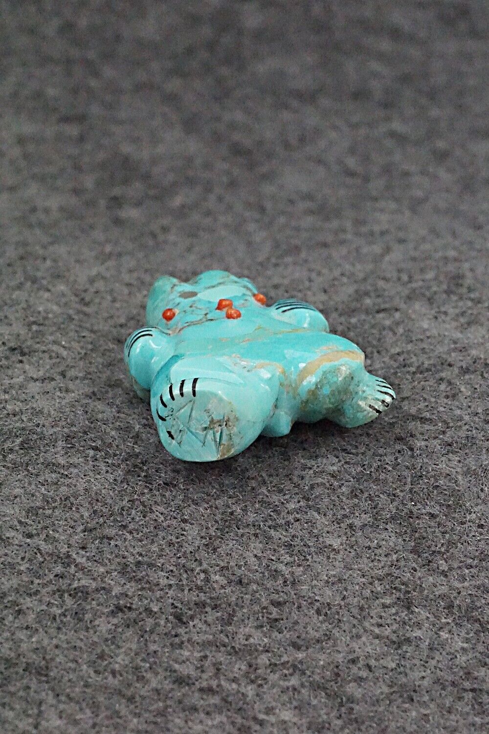 Dancing Bear Zuni Fetish Carving - Claudia Peina