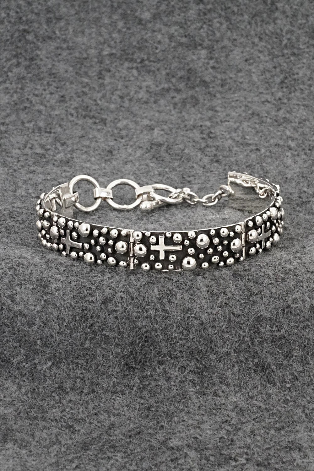 Sterling Silver Link Bracelet - Akee Douglas