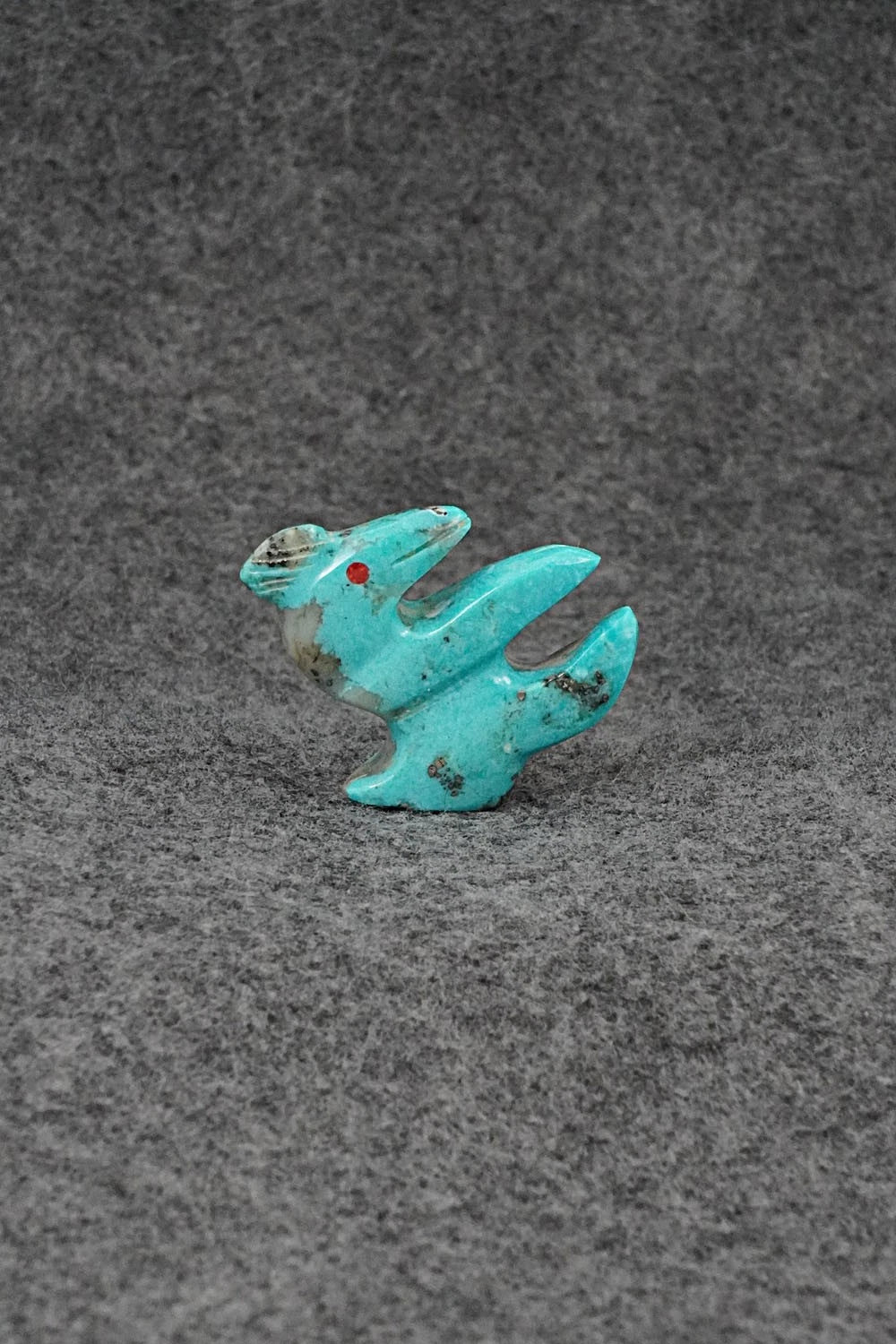 Dinosaur Zuni Fetish Carving - Kenric Laiwakete