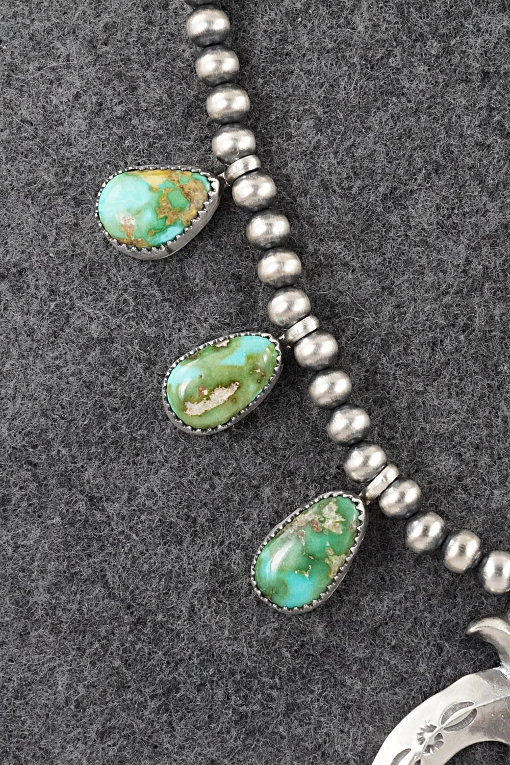 Turquoise & Sterling Silver Necklace - Latricia Largo