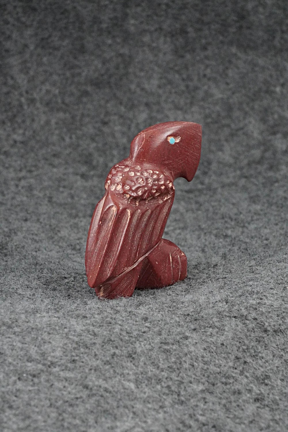 Eagle Zuni Fetish Carving - Gilbert Lonjose