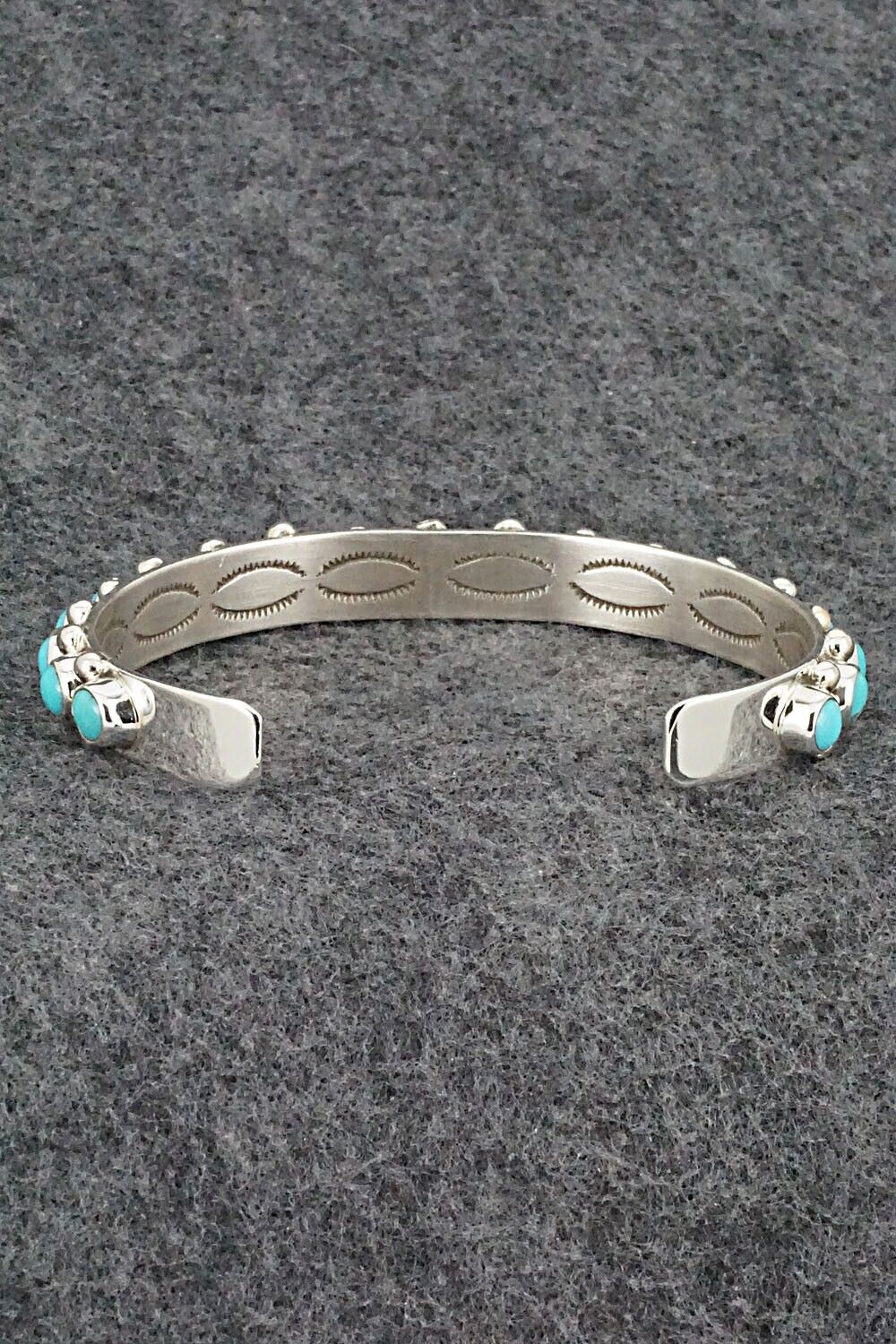 Turquoise & Sterling Silver Bracelet - Darlene Begay
