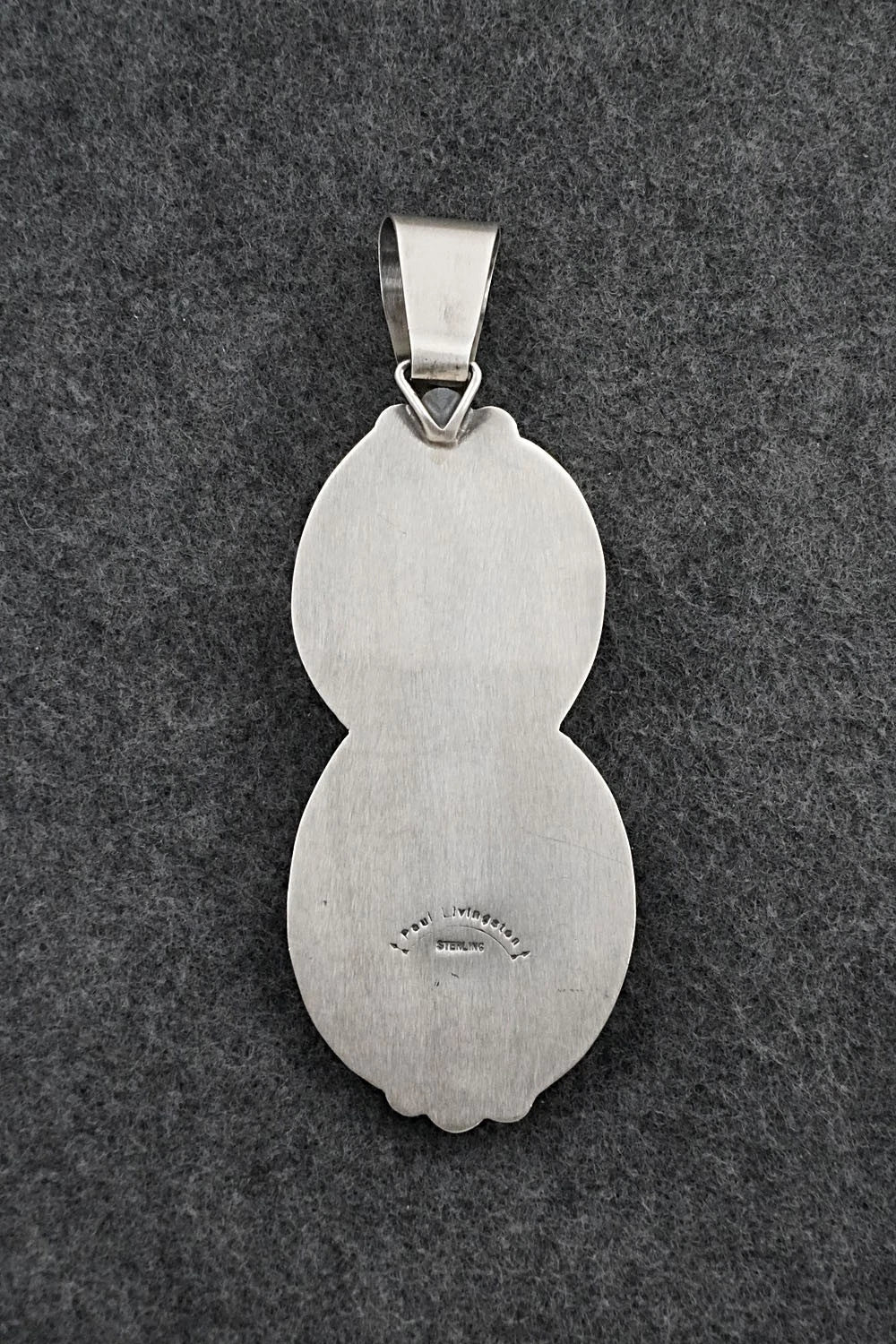 Turquoise & Sterling Silver Pendant - Paul Livingston