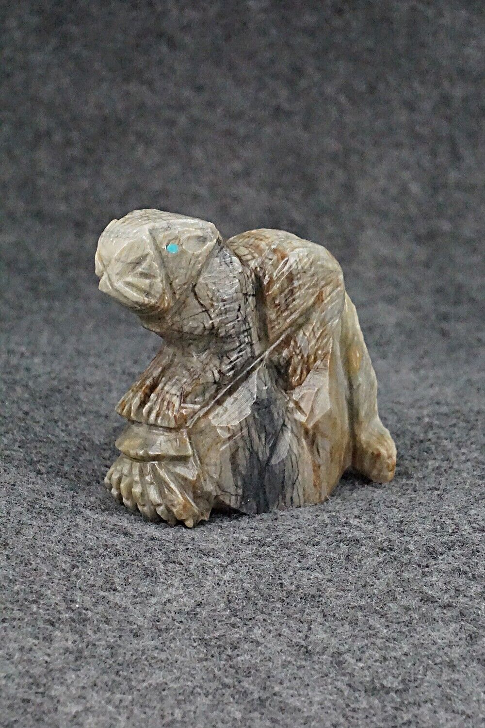 Mountain Lion Zuni Fetish Carving - Tony Mackel