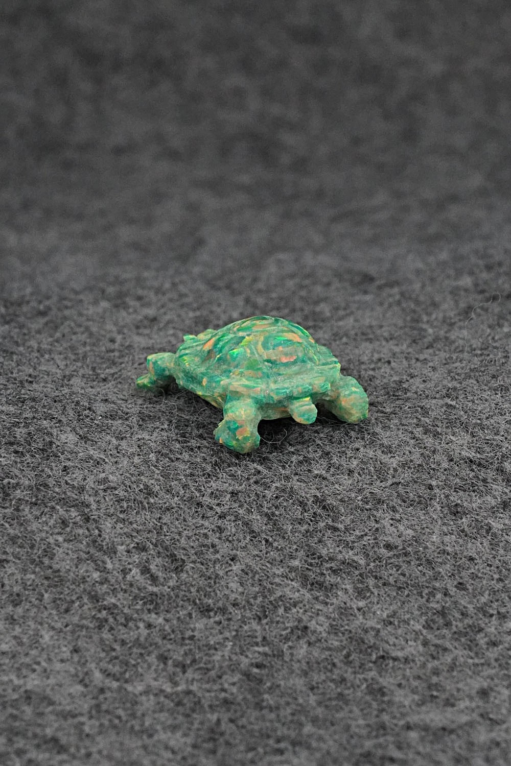 Turtle Zuni Fetish Carving - Lewis Malie