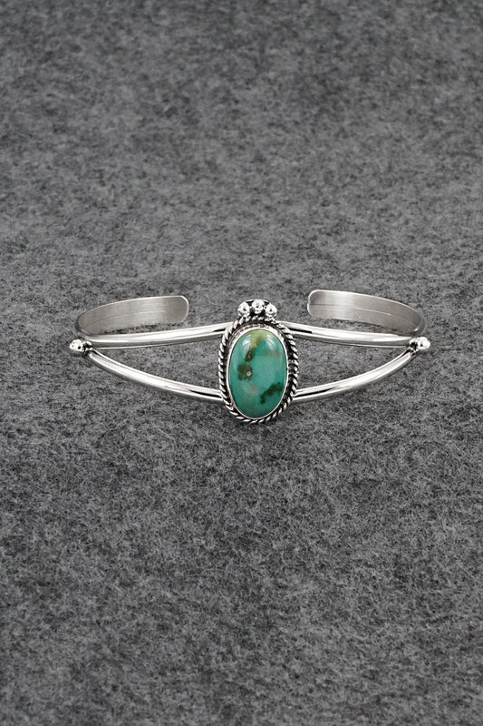 Turquoise & Sterling Silver Bracelet - Rosemary Saunders