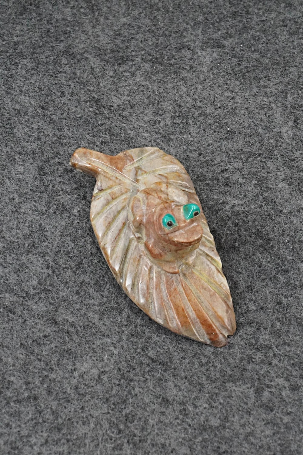 Frog Zuni Fetish Carving - Freddie Leekya