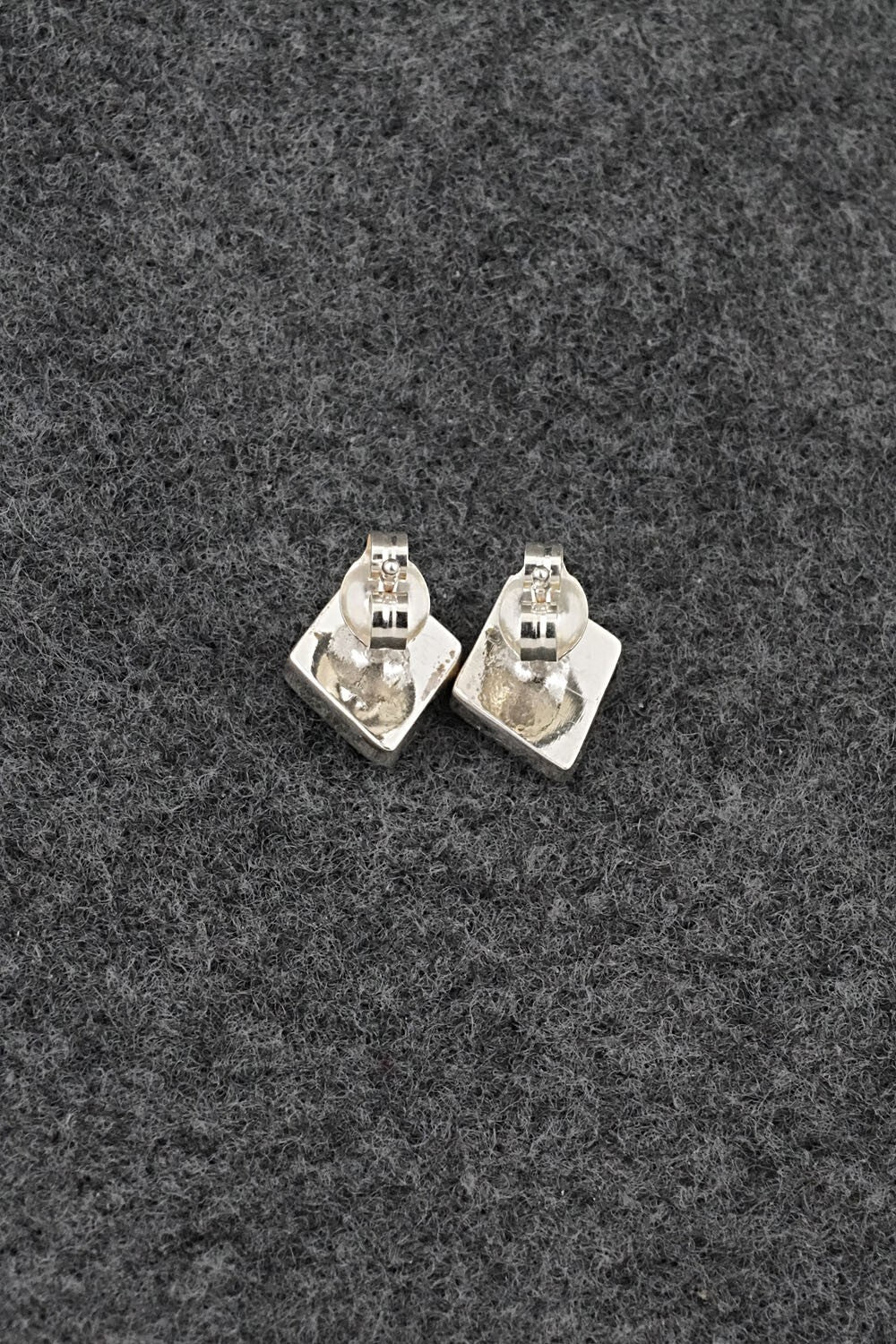 Opalite, Mother of Pearl & Sterling Silver Earrings - Willis Kylestewa