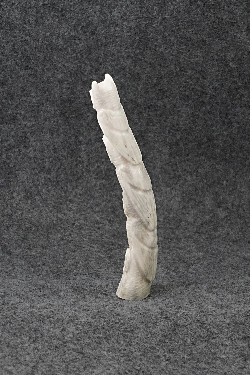 Owl Zuni Fetish Carving - Maxx Laate