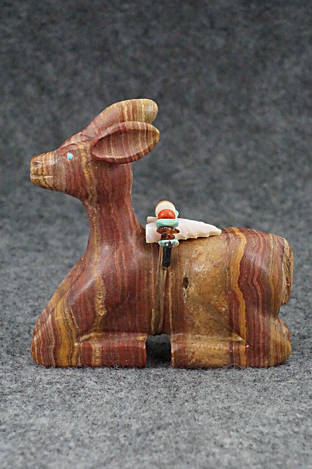 Deer Zuni Fetish Carving - Douglas Martza