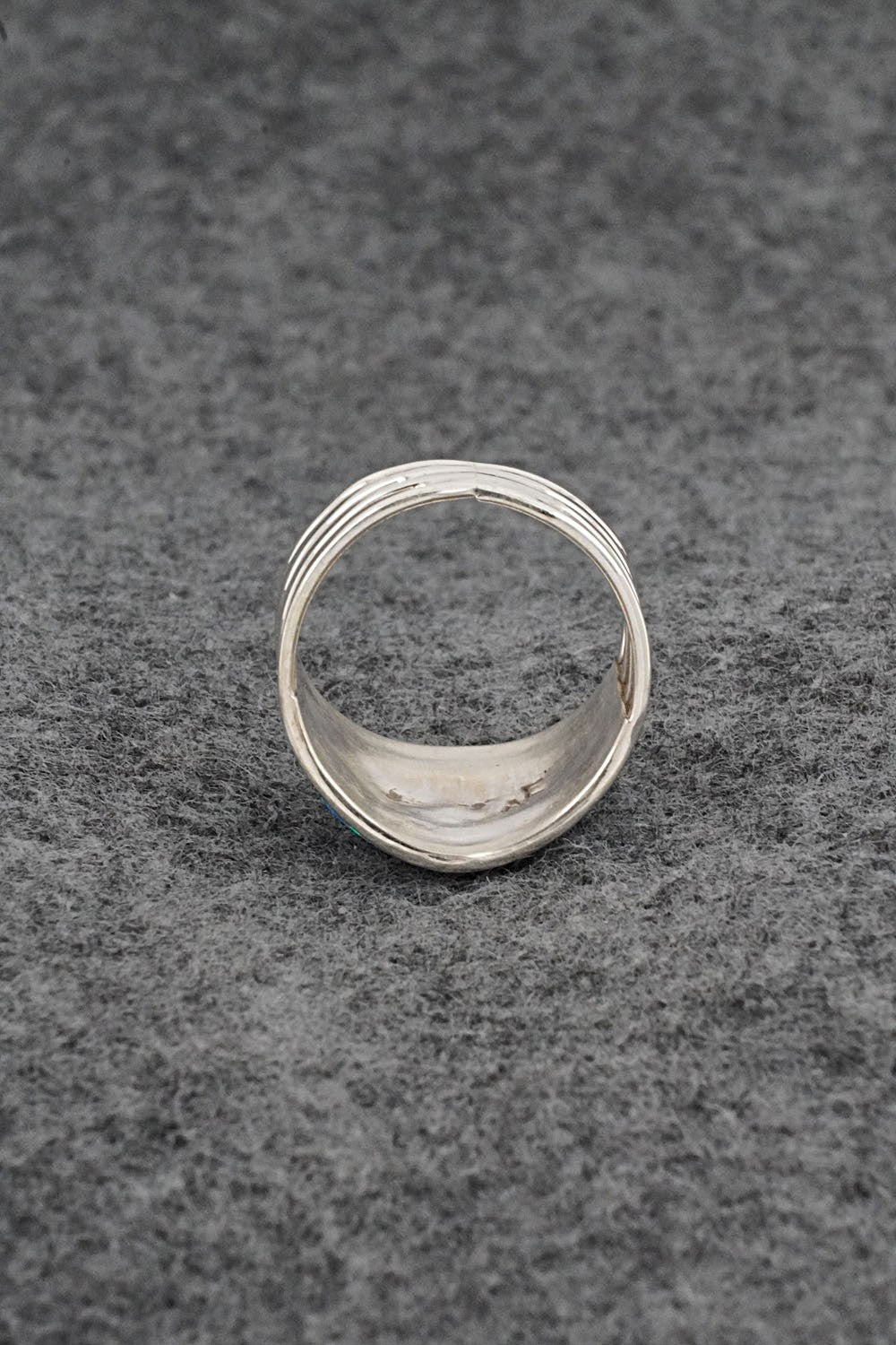 Opalite & Sterling Silver Ring - Andrew Enrico - Size 8