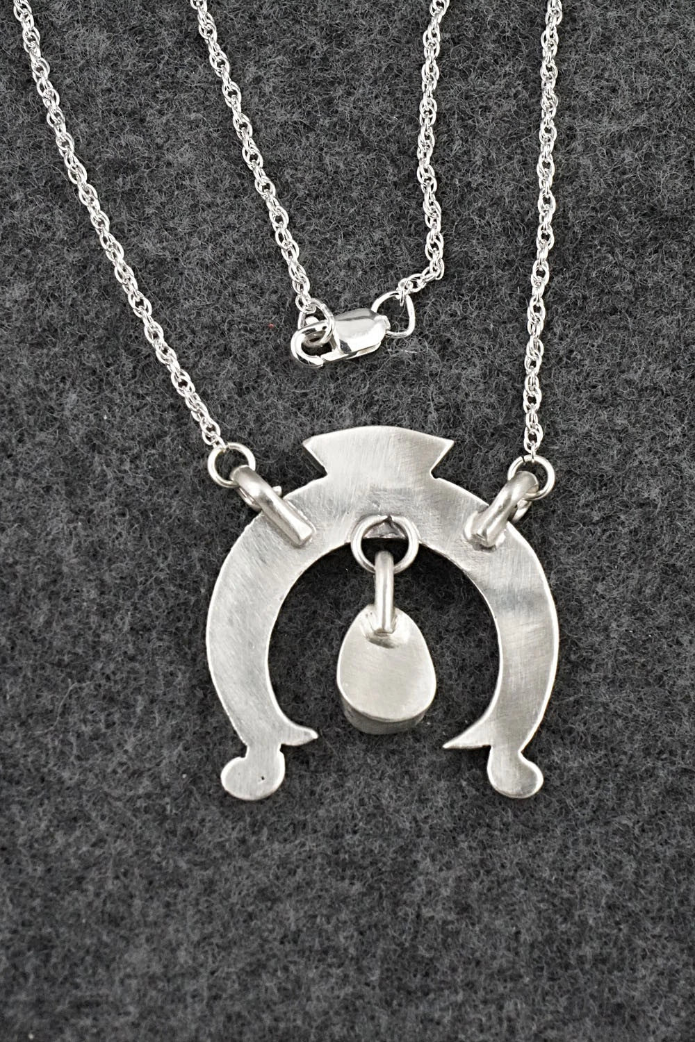 Turquoise & Sterling Silver Necklace - Gary Shorty