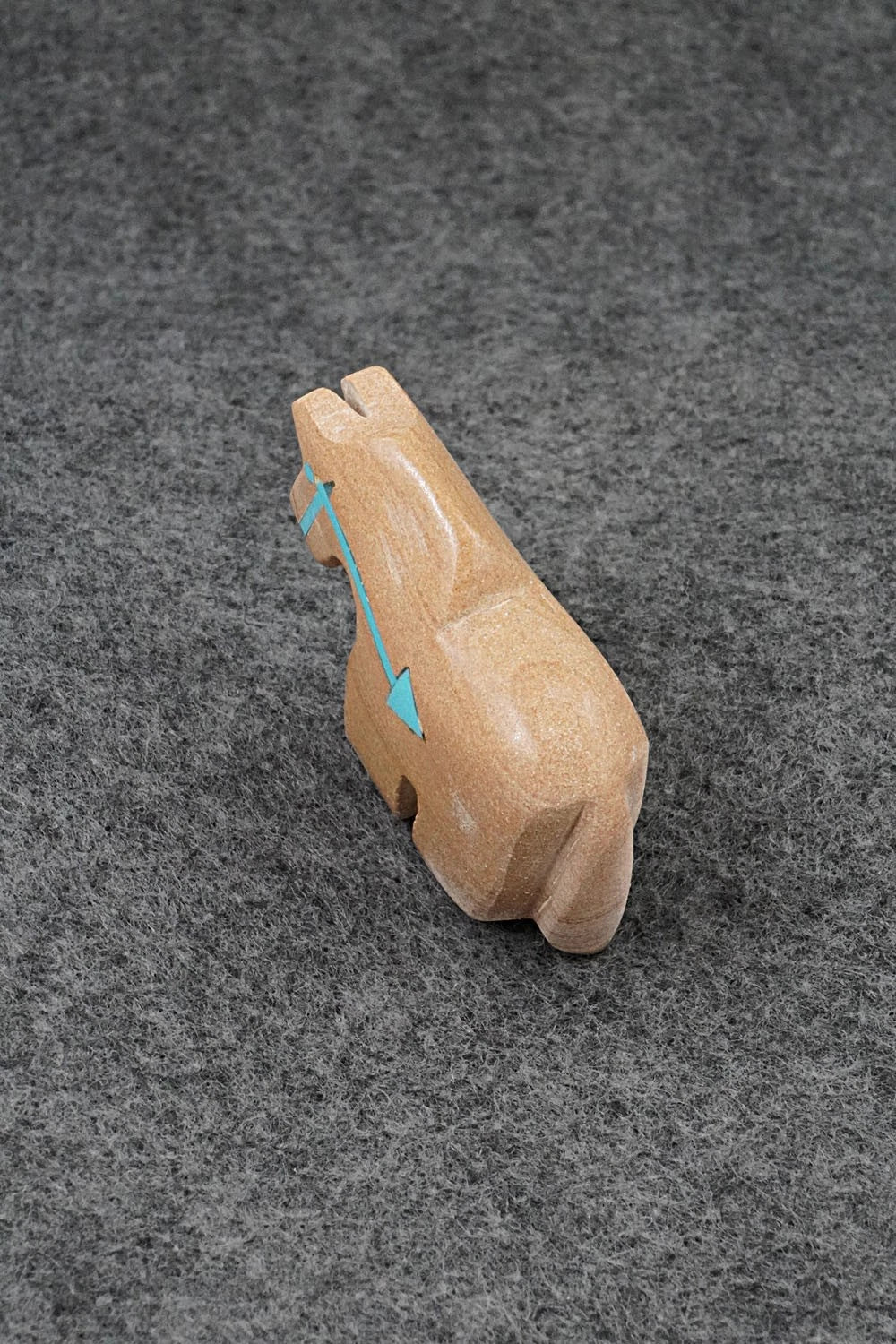 Horse Zuni Fetish Carving - Bernard Laiwakete
