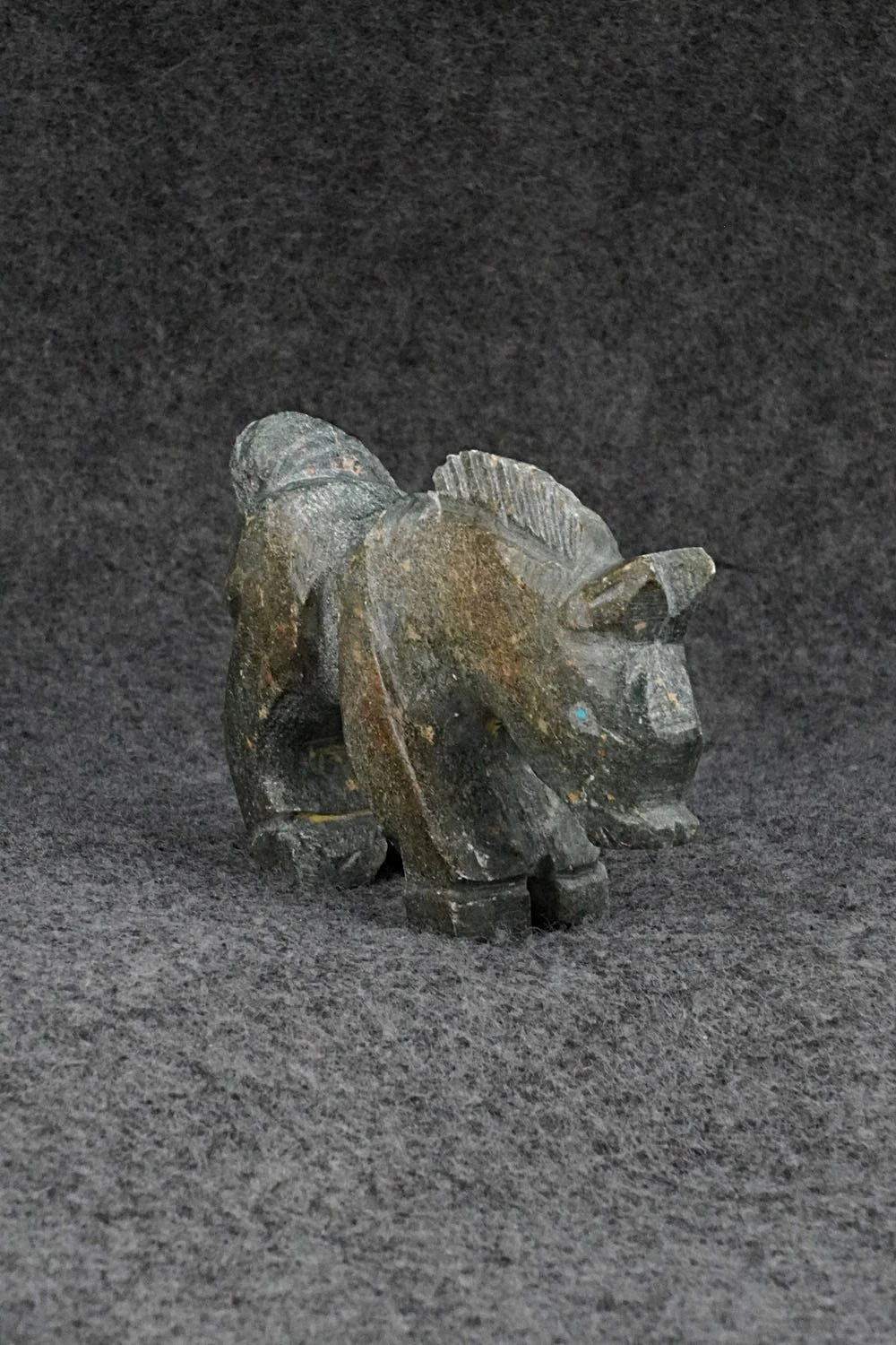Donkey Zuni Fetish Carving - Tony Mackel