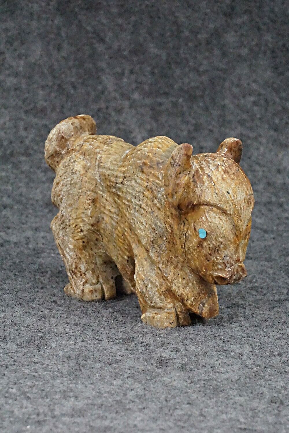 Buffalo Zuni Fetish Carving - Tony Mackel