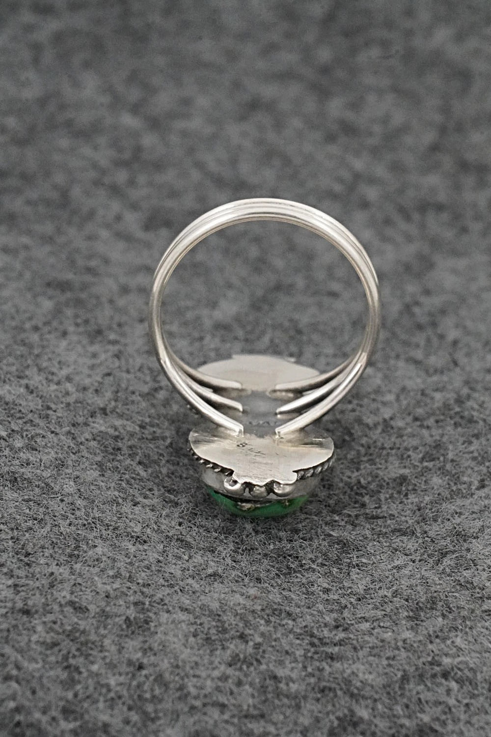 Turquoise & Sterling Silver Ring - Rena Begay - Size 9
