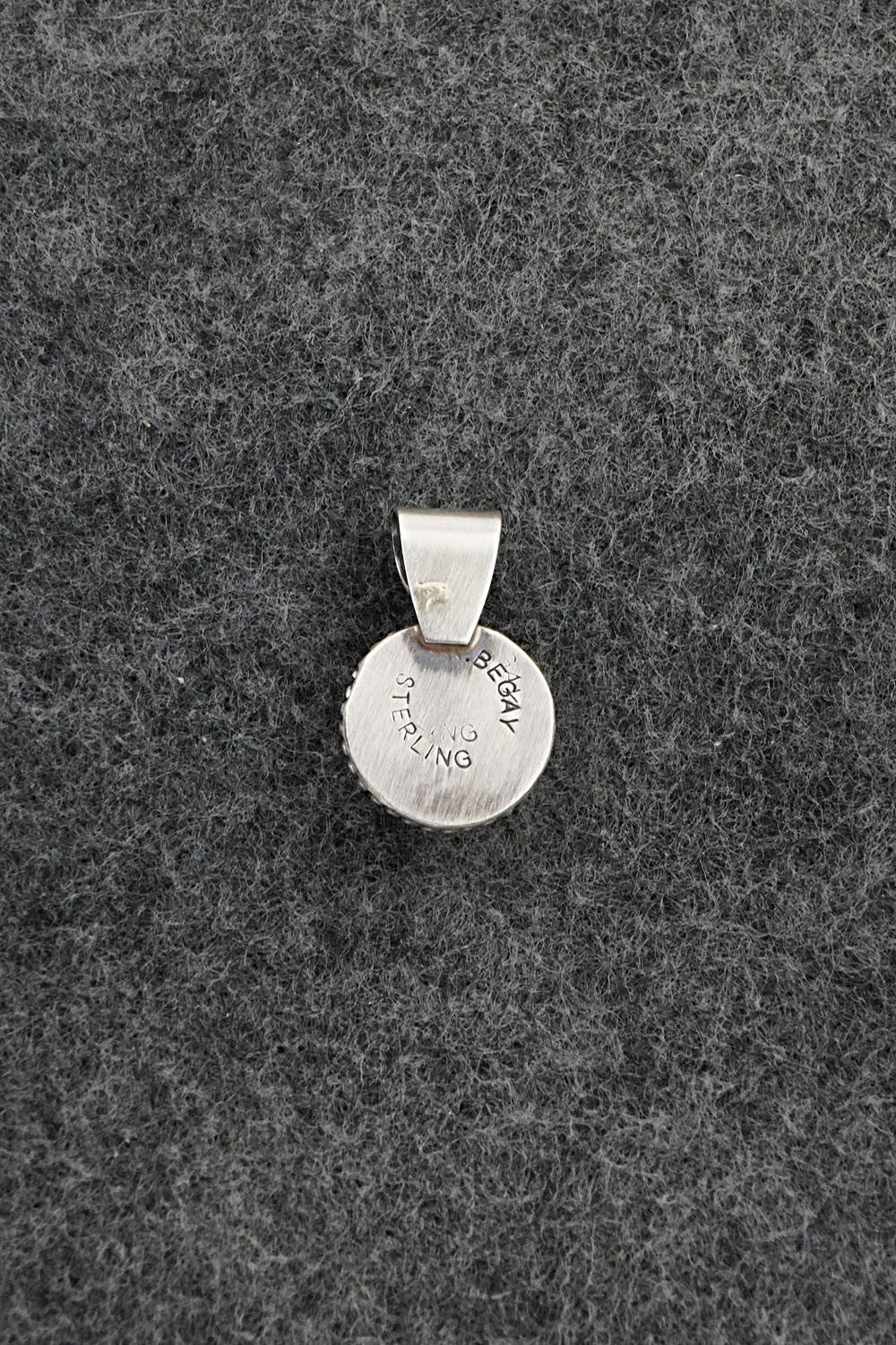 Turquoise & Sterling Silver Pendant - Rena Begay