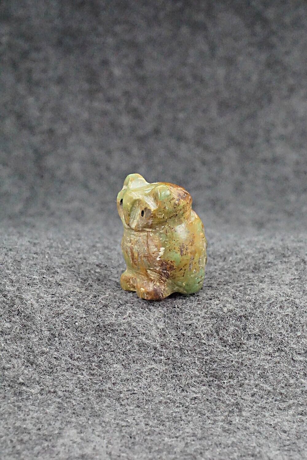 Owl Zuni Fetish Carving - Brandon Phillips
